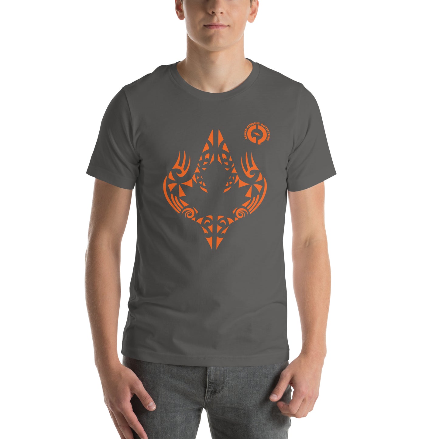 Grand Pursuit Tribe Shirt With Logo Orange