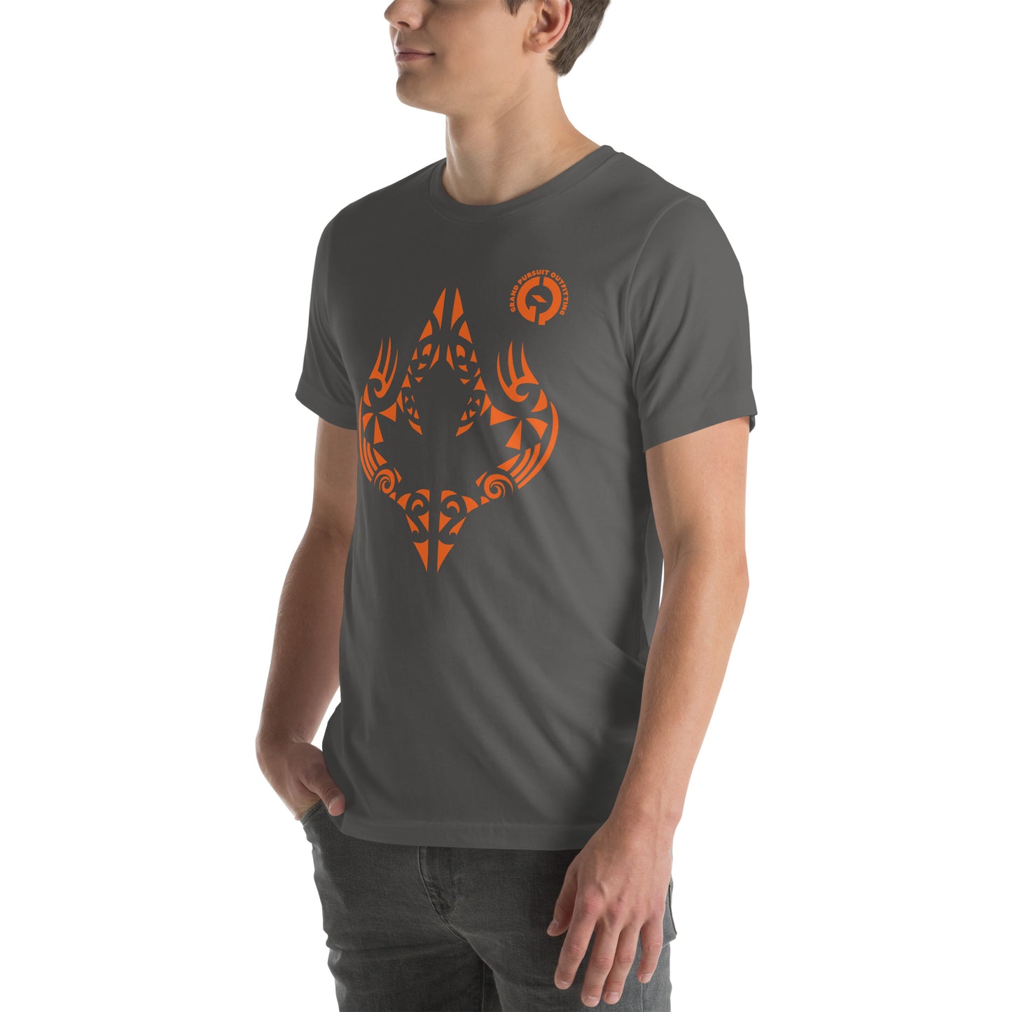 Grand Pursuit Tribe Shirt With Logo Orange