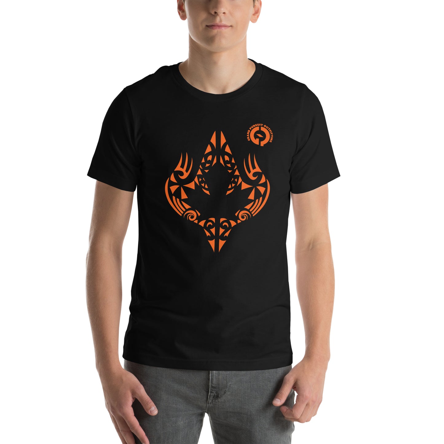Grand Pursuit Tribe Shirt With Logo Orange