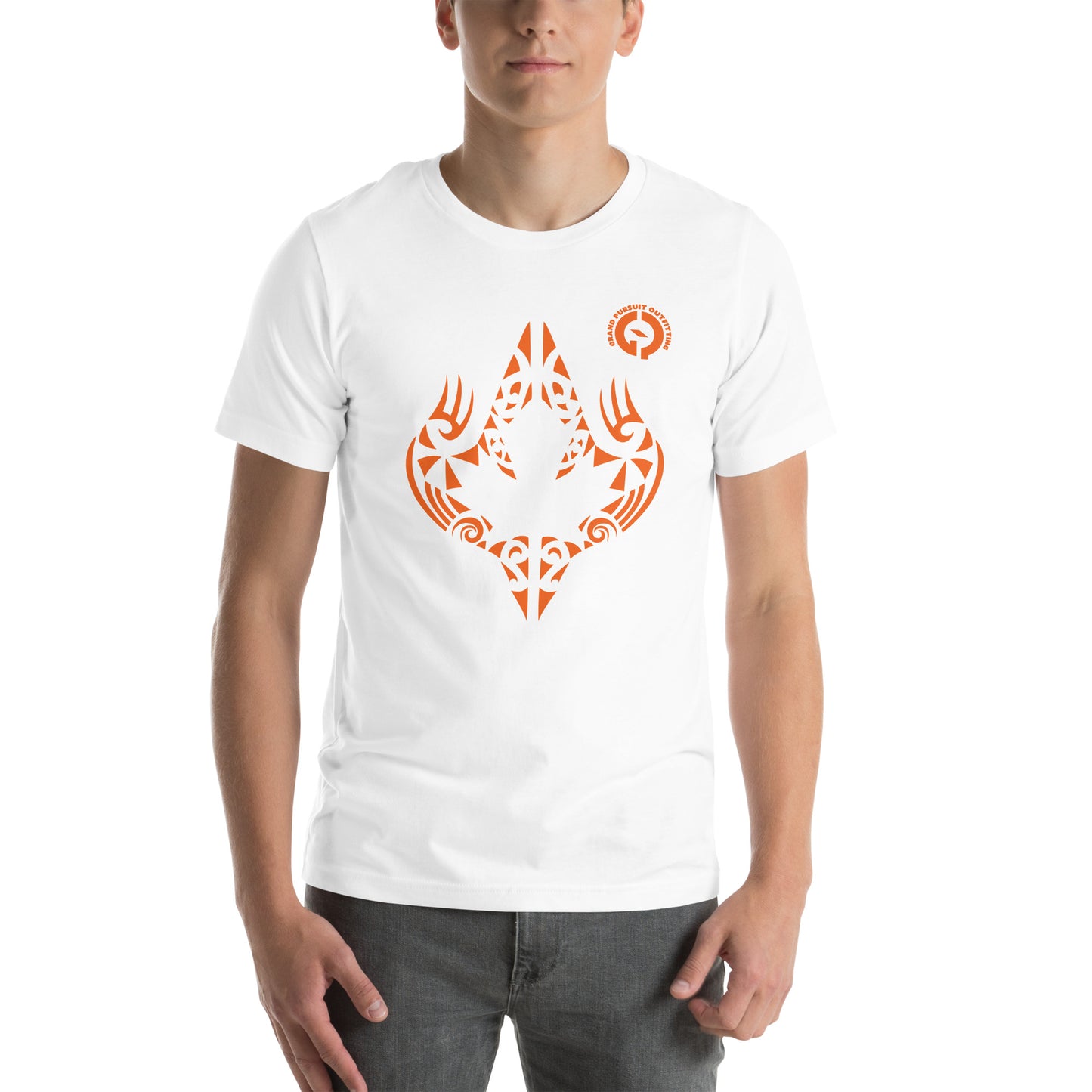 Grand Pursuit Tribe Shirt With Logo Orange