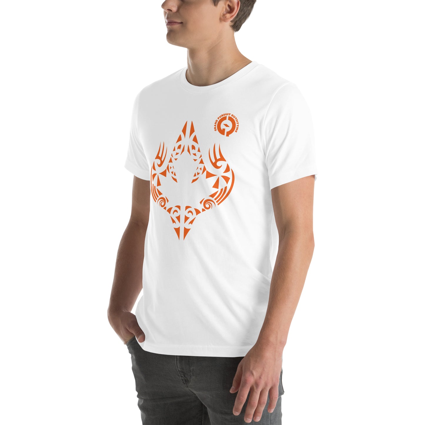 Grand Pursuit Tribe Shirt With Logo Orange